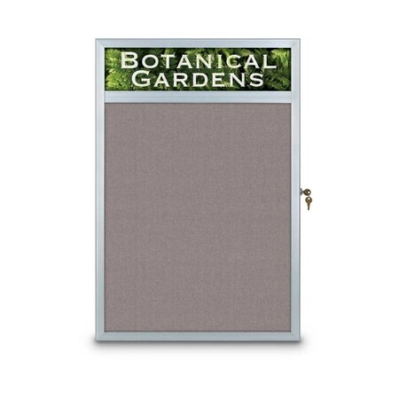 United Visual Products Open Faced Traditional Rounded Corkboard UV644ARC-WHITE-BLACK